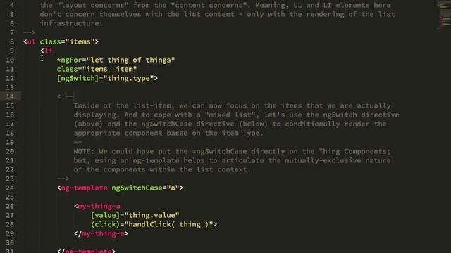 Rendering A List Of Mixed Components Using NgFor And NgSwitch In Angular 7.2.13 смотреть онлайн