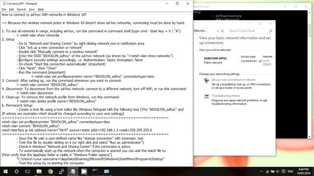 Connect to printer with Ad-Hoc Wifi on Windows 10 смотреть онлайн