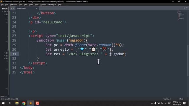 #22 Juego de Piedra-Papel-Tijera en Javascript смотреть онлайн
