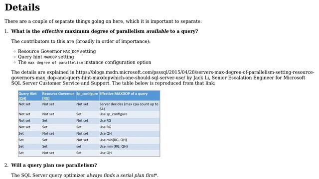 Databases: MAXDOP = 1, Query Hints and Cost Threshold For Parallelism (2 Solutions!!) смотреть онлайн