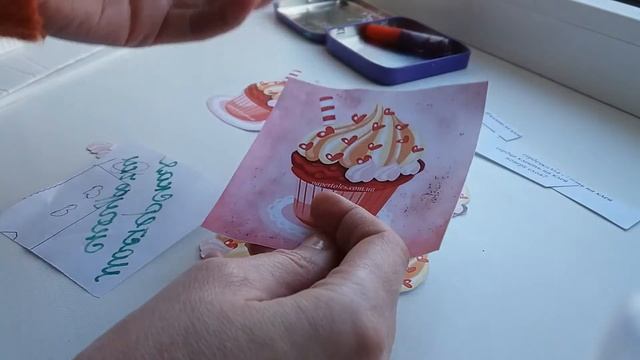 Новинка-Папертоль , делаю кексики из бумаги) смотреть онлайн
