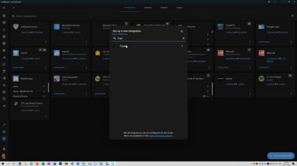 Automations with Frigate AI person detection