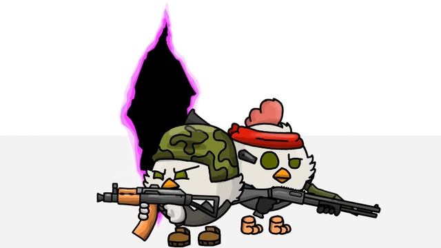 chicken gun vs memeswars анимация (collab) 2 часть смотреть онлайн