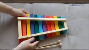 Ксилофон 12 тонов Мир деревянной игрушки