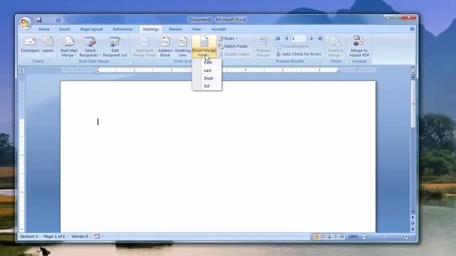 Create a Directory in Microsoft Word using Mail Merge by Chris Menard смотреть онлайн