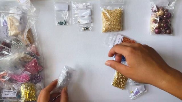 Распаковка огромной посылки: жемчуг из Чехии, а так же TOHO, MIYUKI, PRECIOSA, SW, и другое! смотреть онлайн