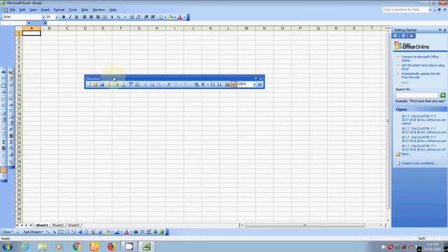 Excel 2003 tutorial part 1 смотреть онлайн