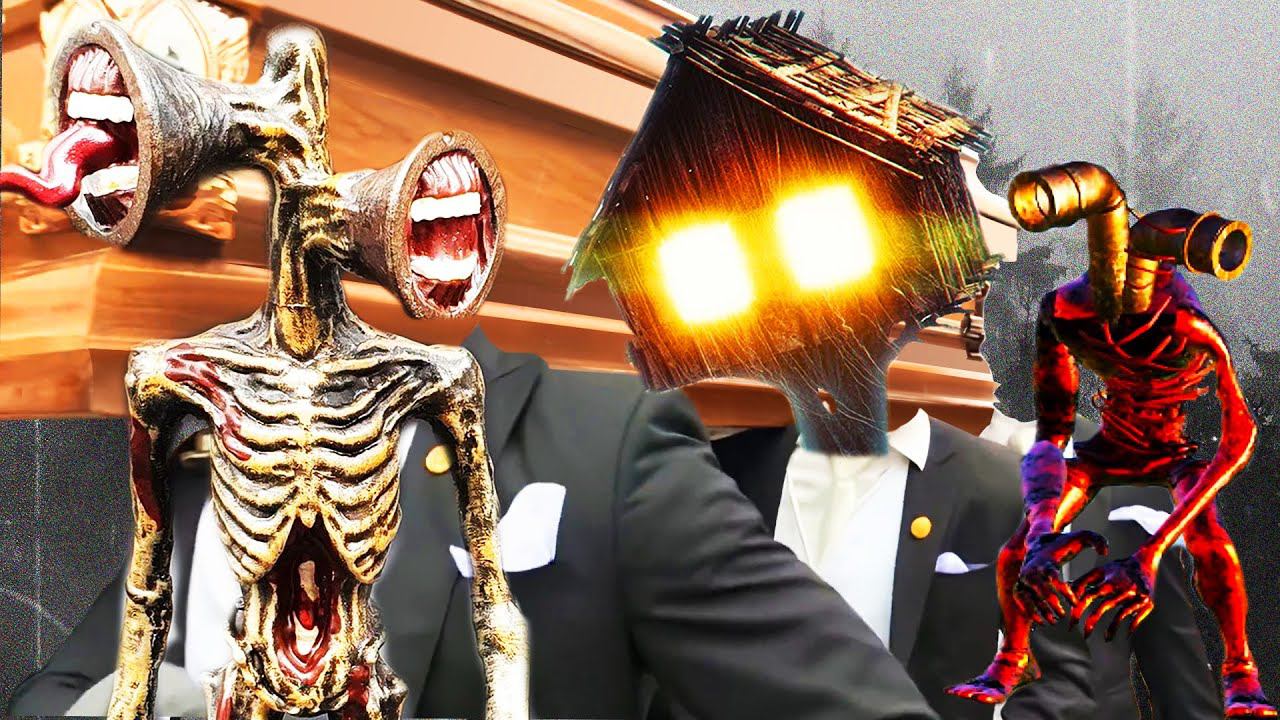 House Head vs Siren Head - Coffin Dance(Cover) смотреть онлайн