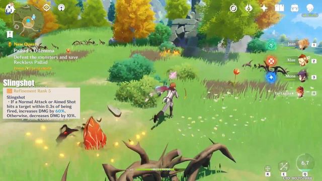Genshin Impact: Testing Bow Effects for Tartaglia "Childe" (Rust, Slingshot, Raven Bow, etc) Guide смотреть онлайн