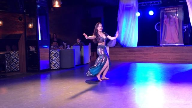 "Гламурный Bellydance Новосибирск". Open stage. Саушева Екатерина. смотреть онлайн