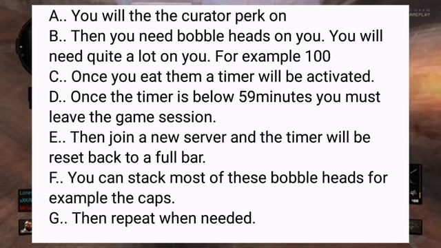 Fallout 76: Unlimited Bobble heads glitch/exploit! (Working after patch) смотреть онлайн