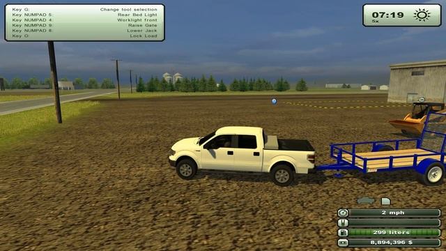 Farming Simulator 2013 Mods- Ford F-150, F-350 Welding Rig, Bobcat Mod. смотреть онлайн
