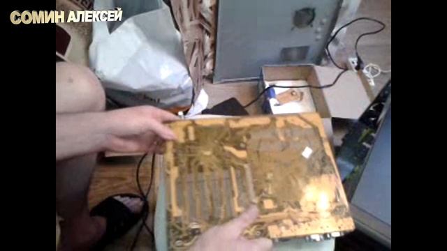 Ремонт материнской платы/Repair of the motherboard смотреть онлайн