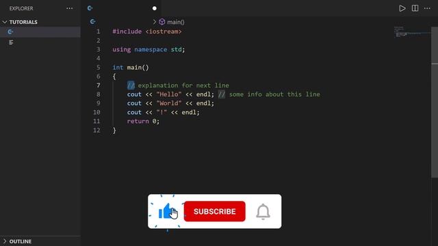 C++ - How to Use Comments (Single Line and Multiple Lines) смотреть онлайн