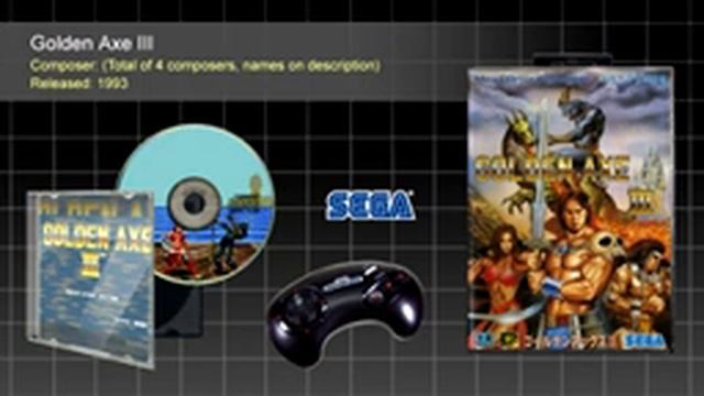 Golden Axe III (Full OST) - SMD смотреть онлайн