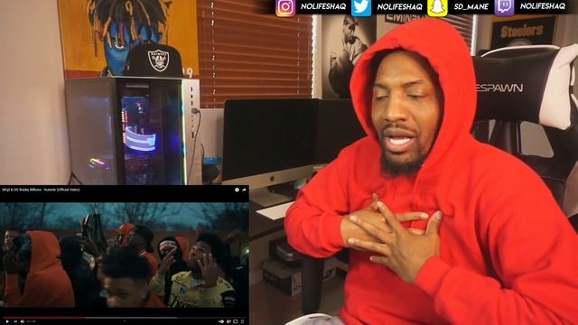 MO3 & OG Bobby Billions - Outside (Reaction!!!) смотреть онлайн