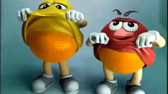 Реклама M&M's С апельсиновым вкусом Ограниченная серия 2007 смотреть онлайн