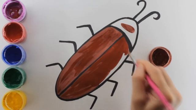 Изучаем фигуры и цвета. Рисуем ОВАЛ. We study shapes and colors. Draw a ellipse. смотреть онлайн