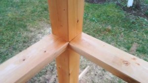 Беседка из бруса