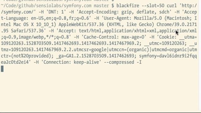 blackfire "copy as curl" смотреть онлайн