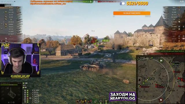 ЛЕГЕНДАРНЫЙ Bat.Chat 25t - 3 ОТМЕТКИ БЕЗ ГОЛДЫ С НУЛЯ! смотреть онлайн