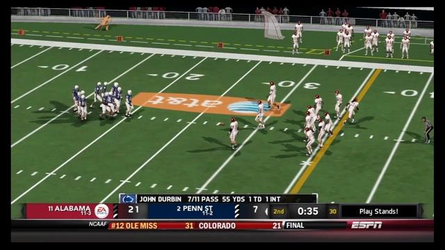 Penn St vs Alabama | CFP Semifinals | NCAA Dynasty Mode Year 9 смотреть онлайн