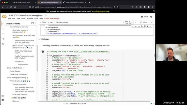 Tutorial 8: Preprocessing Social Media Text смотреть онлайн
