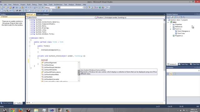 Tuturial ListView C# смотреть онлайн