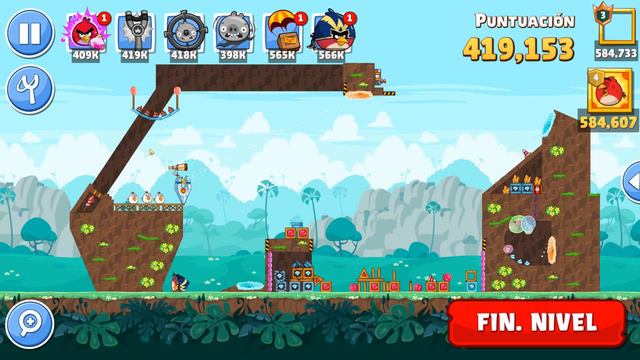 Angry Birds Friends Level 1 Tournament 1000 Highscore POWER-UP walkthrough смотреть онлайн