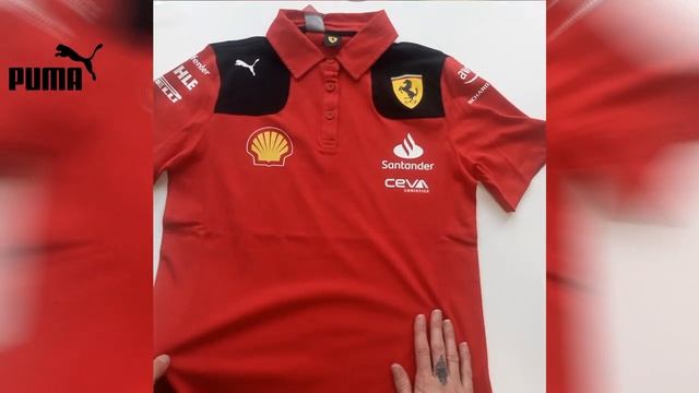 FERRARI POLO OFFICIAL TEAMWEAR 2023 Hands on смотреть онлайн