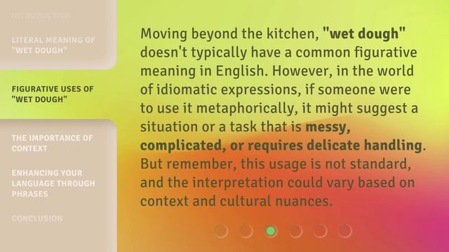 Unraveling the Meaning of "Wet Dough" in English смотреть онлайн