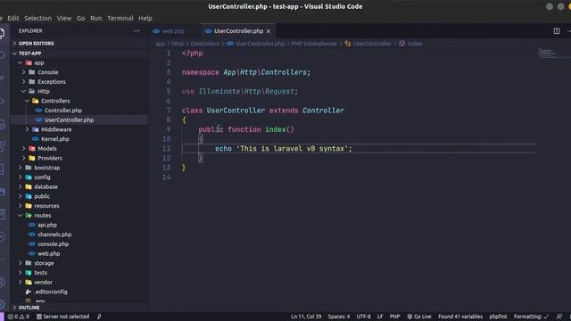 Using Laravel v7 Routing syntax in Laravel v8 смотреть онлайн