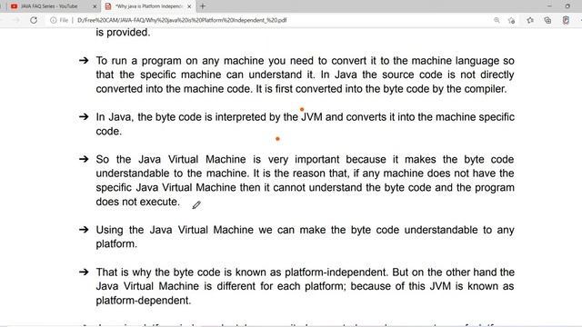 #java #jvm #platform Why java is Platform Independent ? смотреть онлайн
