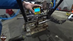 Китайский двигатель на Тулу - новые звезды и центровка двигателя мотоцикл тула / ТМЗ 5.951