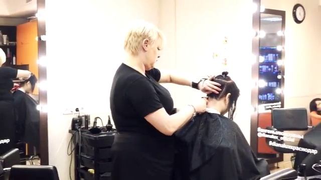 Стрижка и окрашивание смотреть онлайн