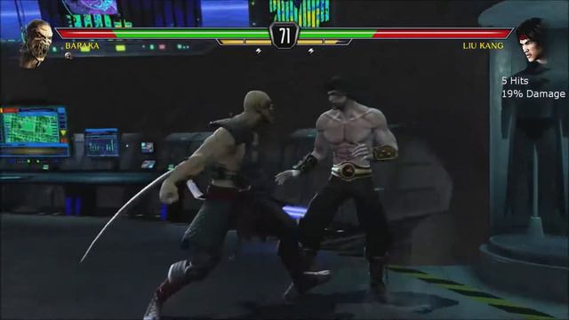 MORTAL KOMBAT VS DC UNIVERSE: BARAKA VS SONIA, LIU KANG & SUB-ZERO Part 2 смотреть онлайн