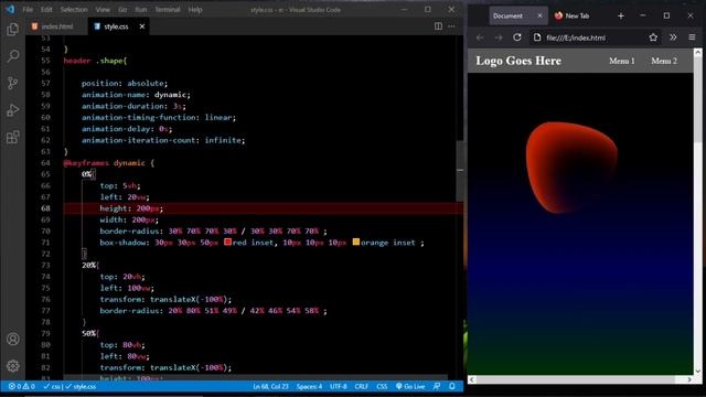 Animated Hero Image | Audio website from scratch using HTML CSS Python and Java Script смотреть онлайн