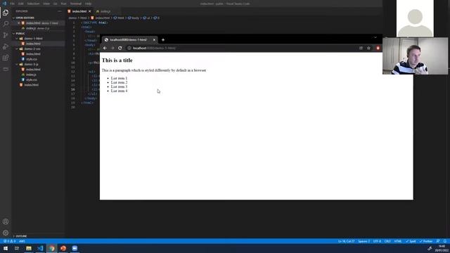 Introduction to HTML, CSS and JavaScript смотреть онлайн