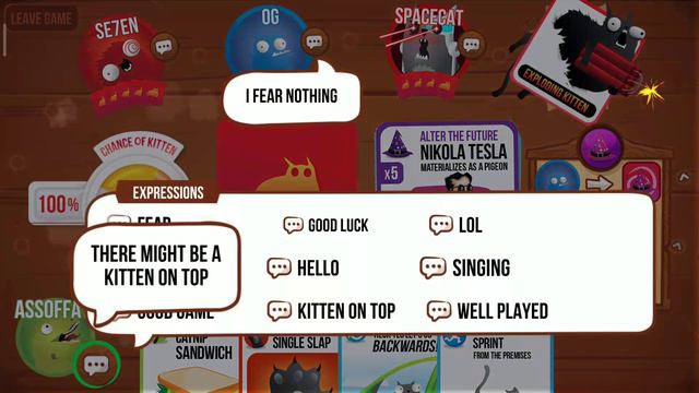 Exploding kittens - Great final смотреть онлайн
