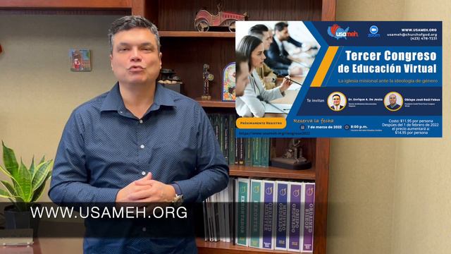 Invitación especial del Dr. Enrique A. De Jesús al III Congreso de Virtual de Educación 2022 смотреть онлайн