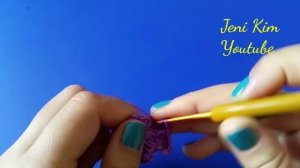 МК салфетка Шерри 1-5 ряды Crochet doily tutorial rounds 1-5