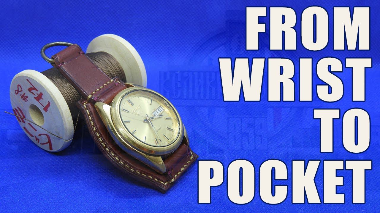 [Leather Craft] Pocket Watch