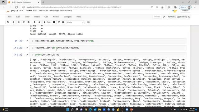 KNN K Nearest Neighbors Classification Using Python(python)(knn)(classification)(algorithms) смотреть онлайн