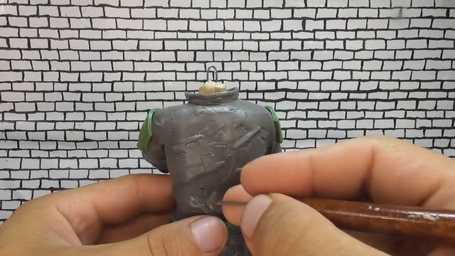 Делаю фигурку Леона Кеннеди из Resident Evil смотреть онлайн