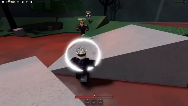 10 Players vs 1 Gojo (Saitama Battlegrounds) смотреть онлайн