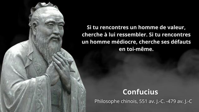 Confucius | Citations de grands hommes смотреть онлайн