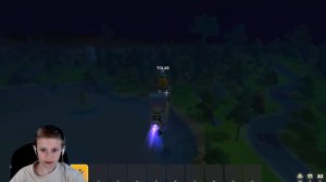 Scrap Mechanic и Даник - ОПАСНЫЙ РЕЙД и НОВЫЙ ЛЕТАЮЩИЙ ТРАНСПОРТ!