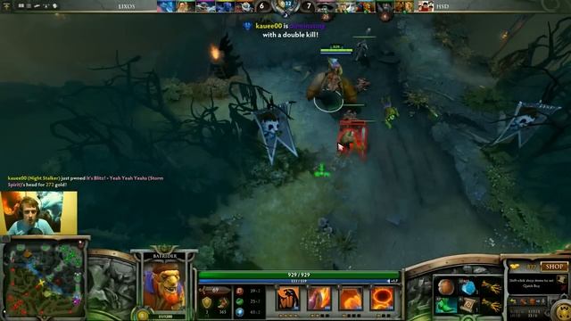 Dota 2 Purge plays Batrider смотреть онлайн