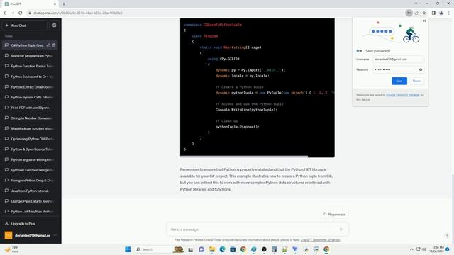 How to construct a PythonTuple from C смотреть онлайн