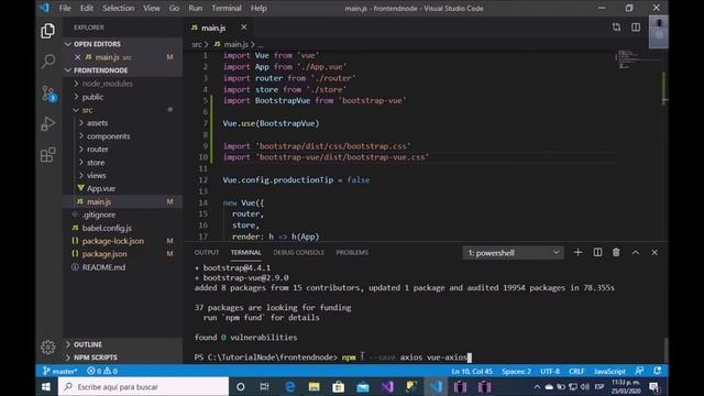 Curso Node.Js + Vue.Js - Parte 4 смотреть онлайн